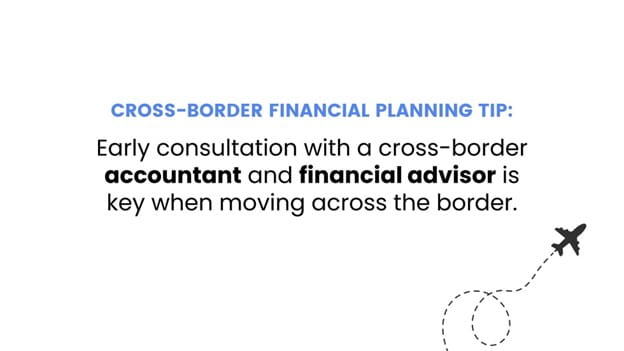 Cross Border Financial Planning Tip