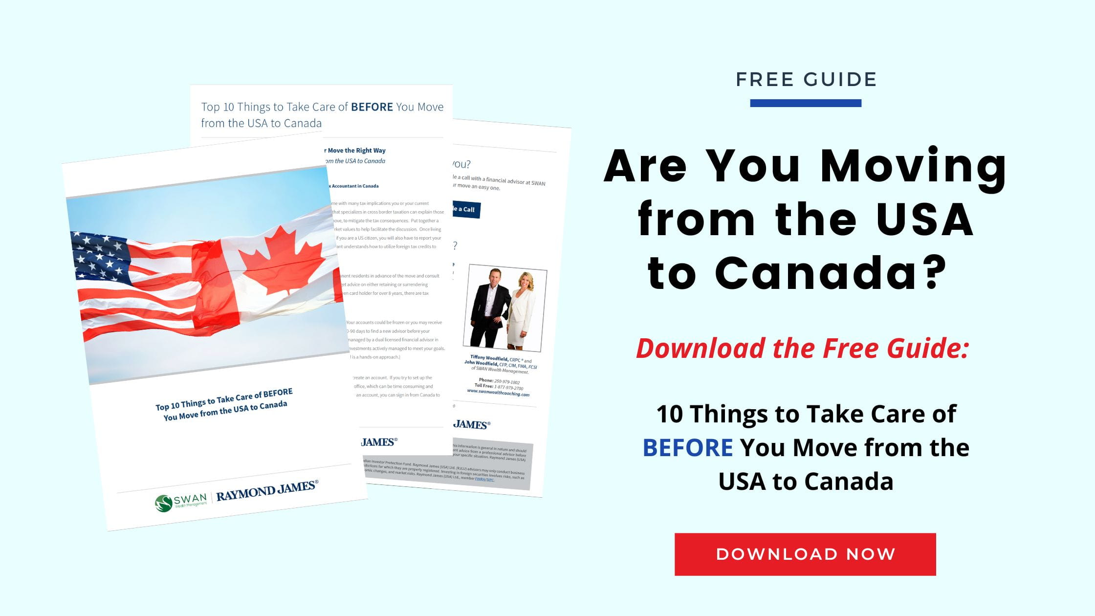 SWAN Moving to Canada Guide